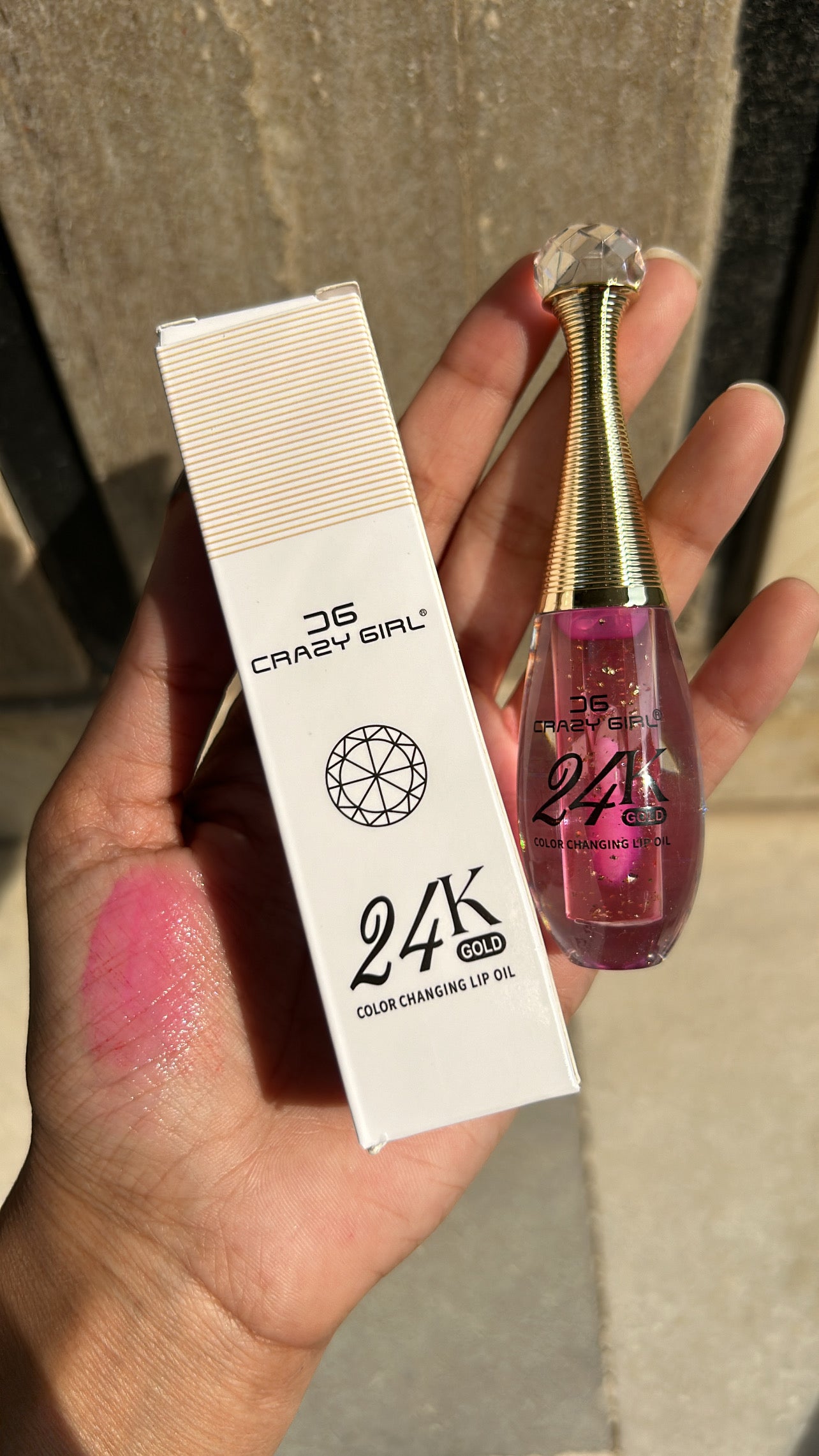 24 k gold lip oil