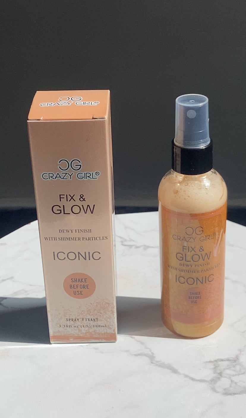 Crazy Girl Fix & Glow Makeup Fixing Spray