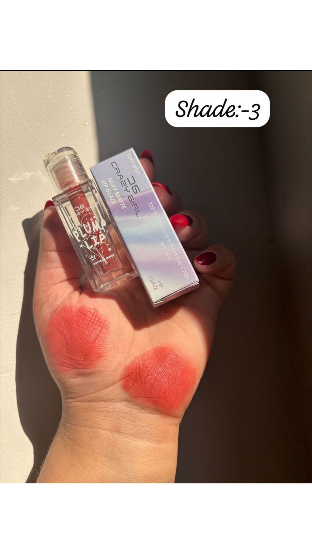 Crazy Girl  Silky matte lip glaze