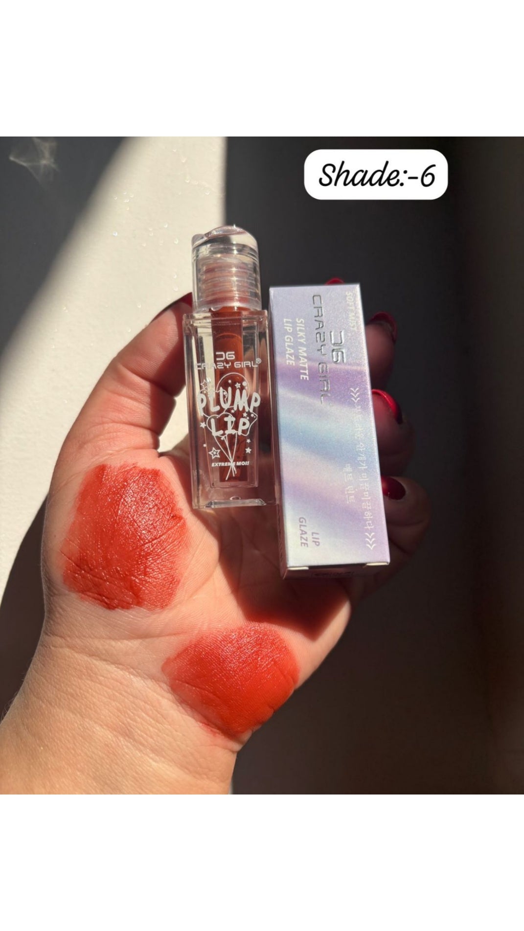 Crazy Girl  Silky matte lip glaze