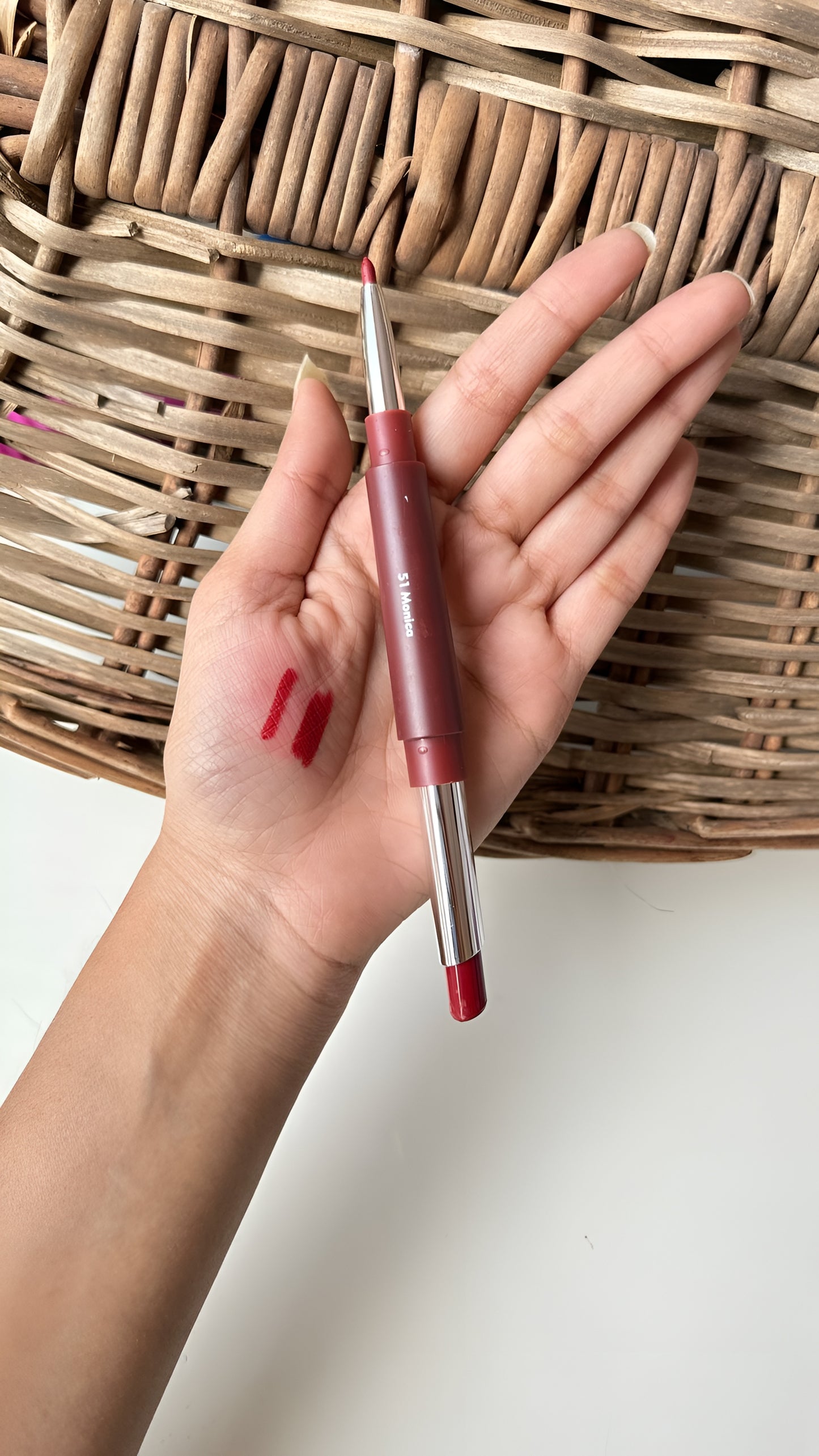 Kawaii 2 in 1 Lipliner + Lipstick Combo