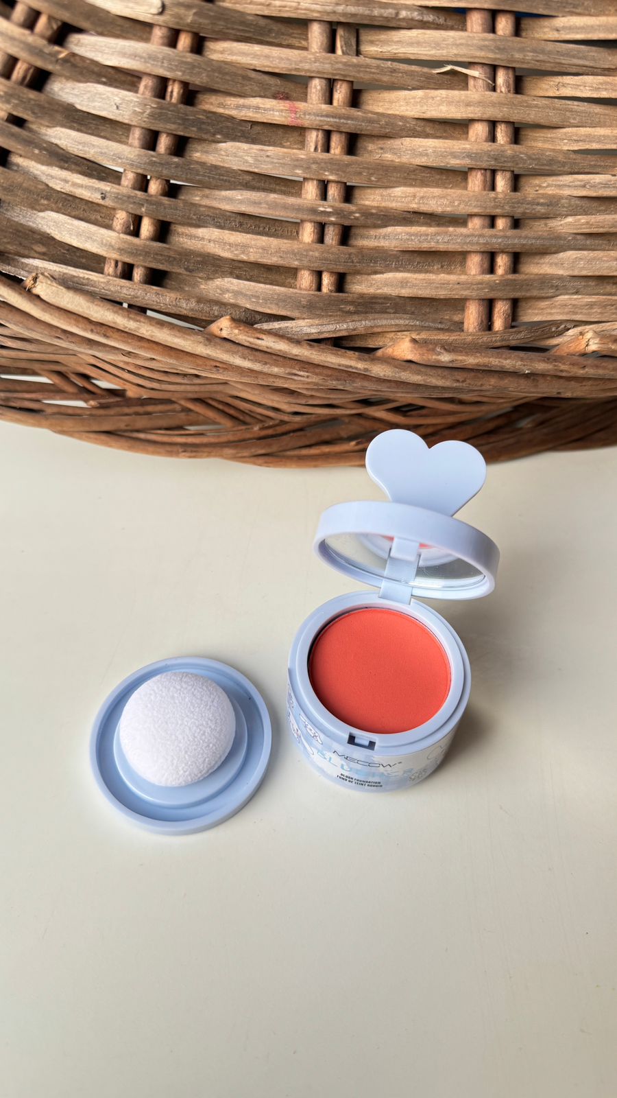 Kawaii Mecow Blusher with Sponge Applicator