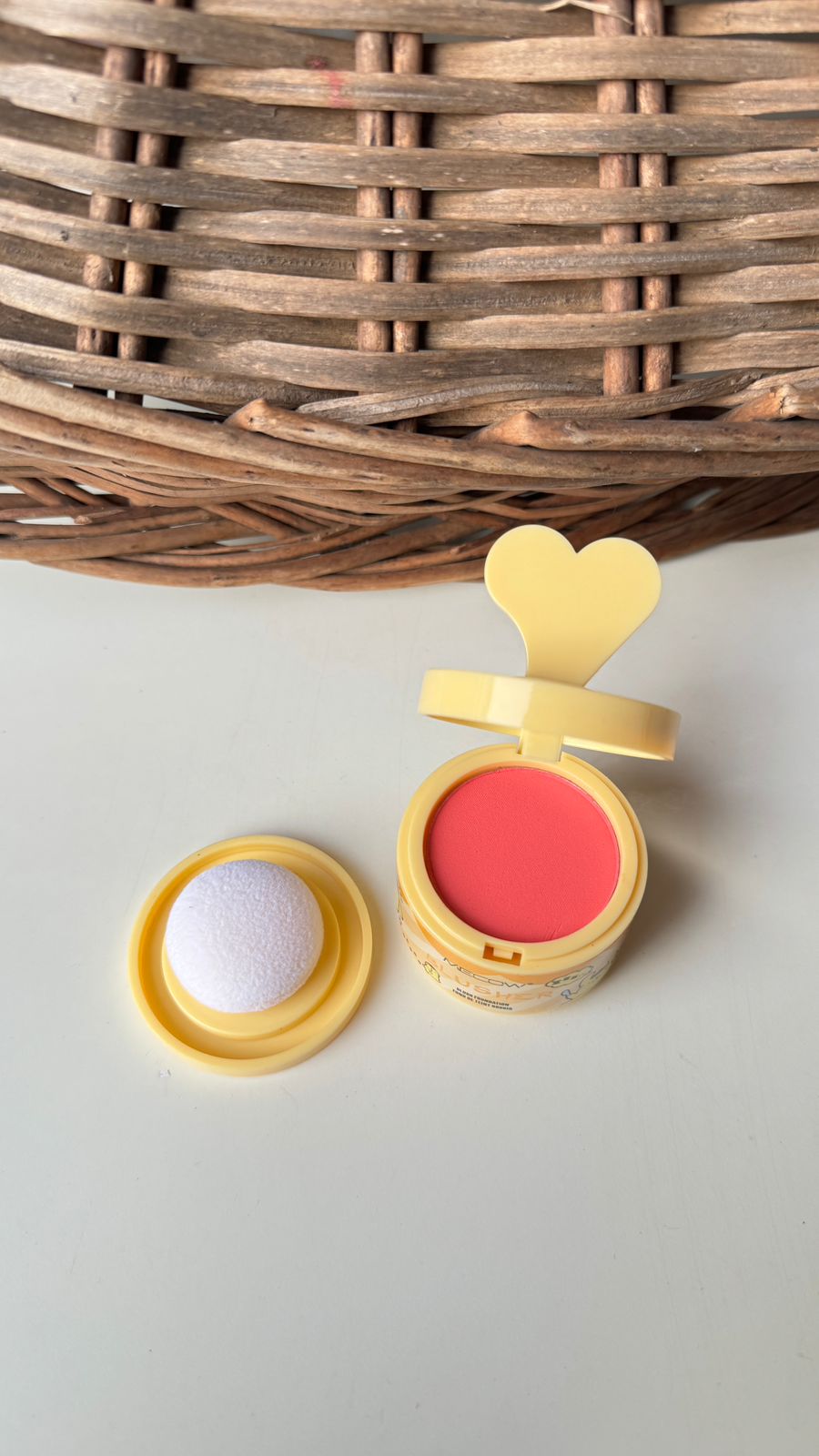 Kawaii Mecow Blusher with Sponge Applicator