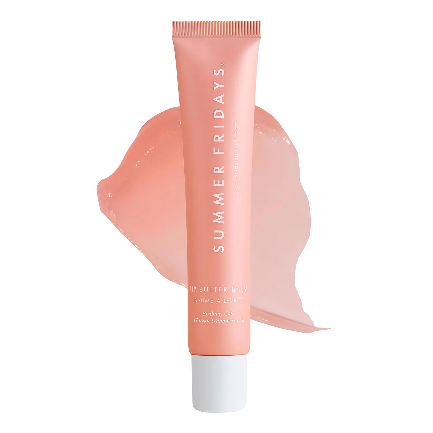 Summer Fridays Tinted Lip Butter Balm - Conditioning Vegan Lip Balm for Instant Moisture, Shine & Hydration