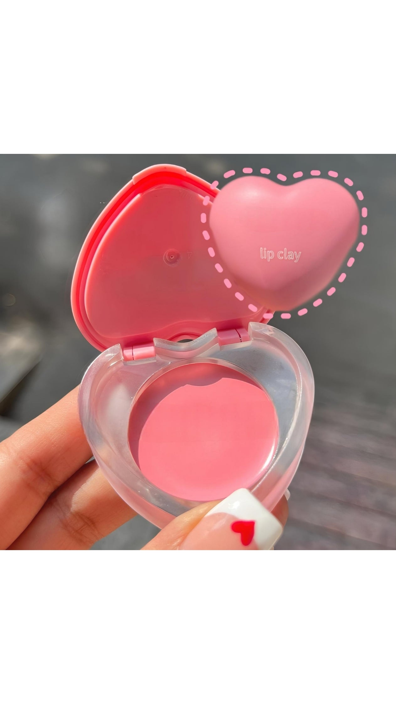 Mocallure Lip Clay Lip Mud Loving Heart Lip & Cheek Cream – Souffle Color Pot