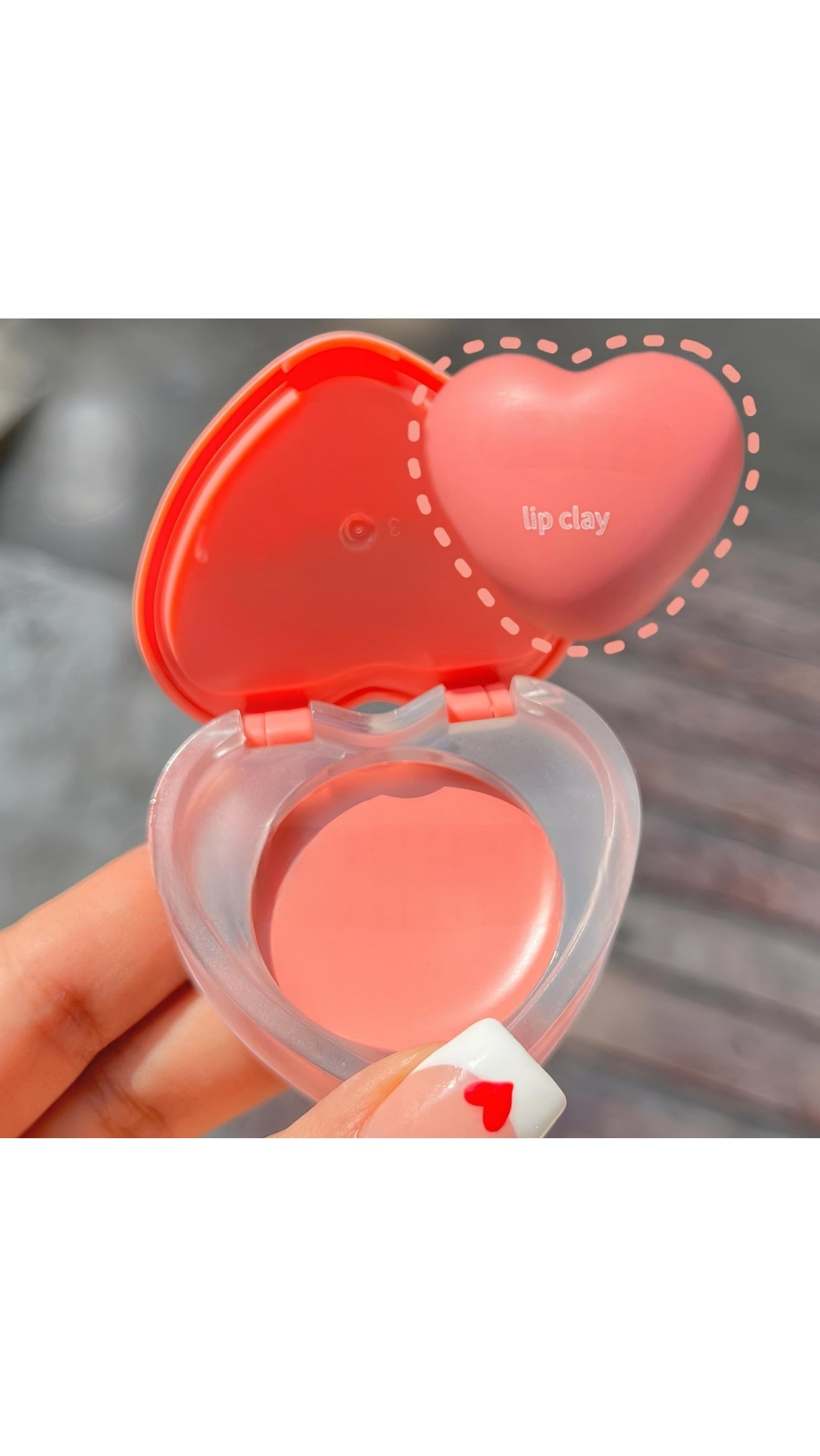 Mocallure Lip Clay Lip Mud Loving Heart Lip & Cheek Cream – Souffle Color Pot