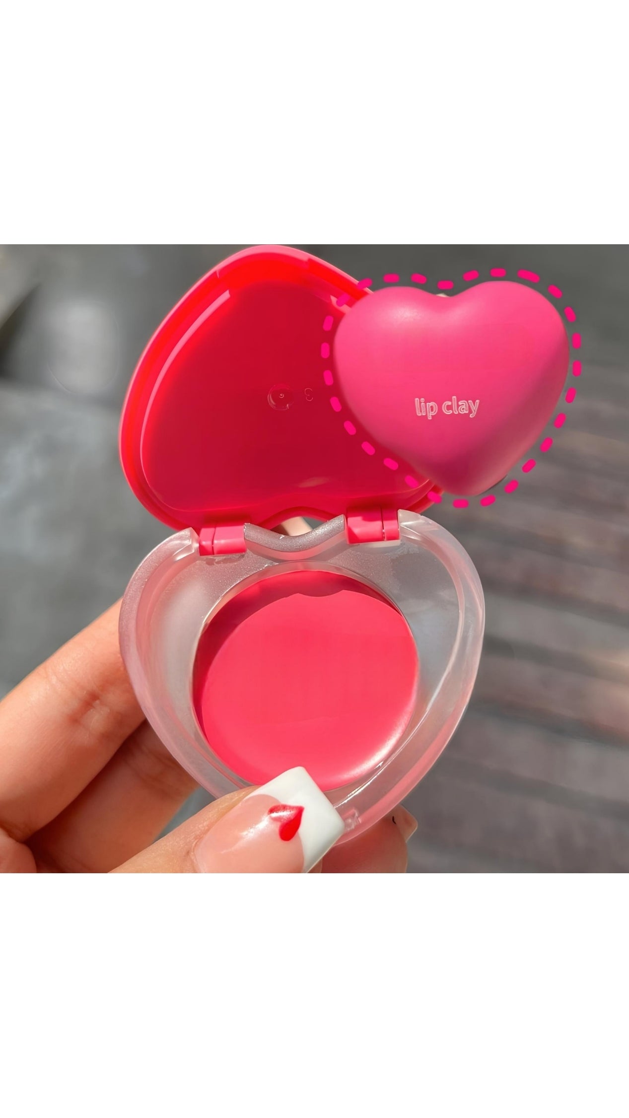 Mocallure Lip Clay Lip Mud Loving Heart Lip & Cheek Cream – Souffle Color Pot