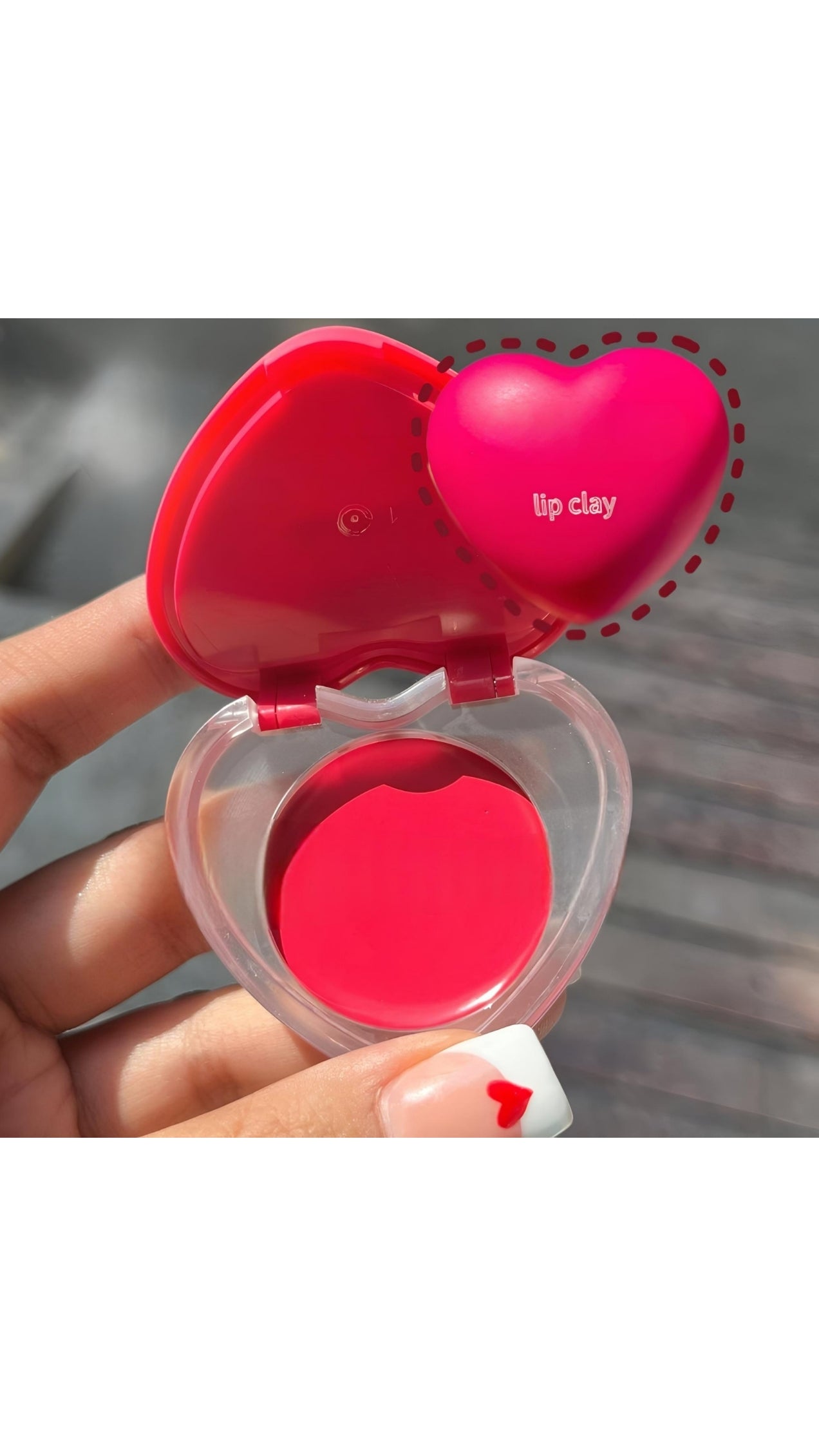 Mocallure Lip Clay Lip Mud Loving Heart Lip & Cheek Cream – Souffle Color Pot