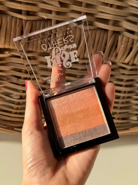 Kawaii 5 in 1 Brick Baked Highlighter Palette