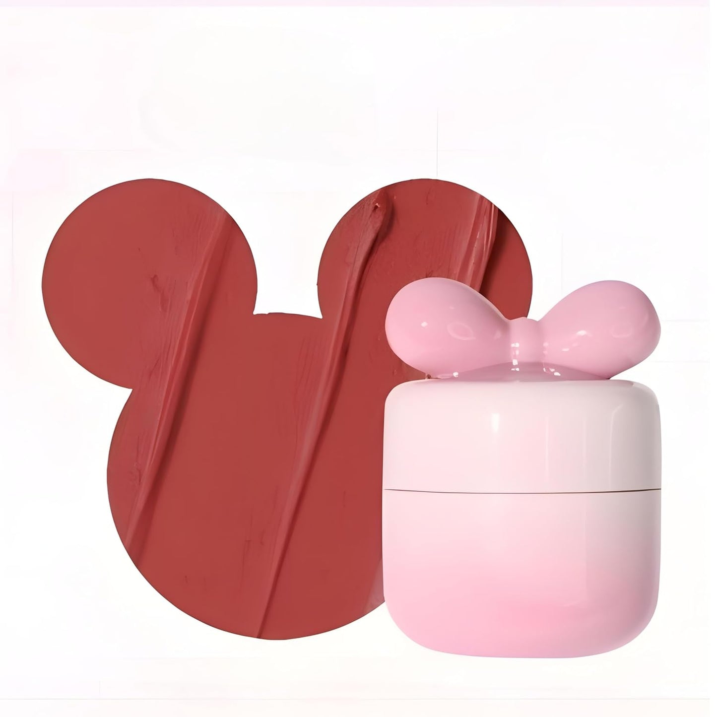 Bajajbeautyshop Blurring Pot Lipstick | Cute Korean Bow Knot Container | Lip & Cheek Tint Mud
