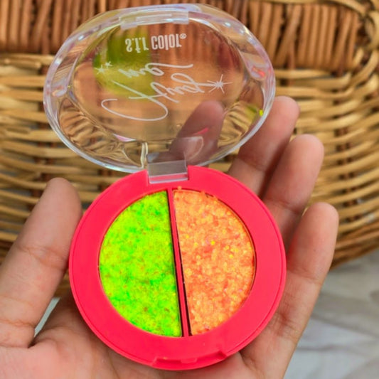 SFR Color 2-in-1 Glitter Eyeshadow Palette