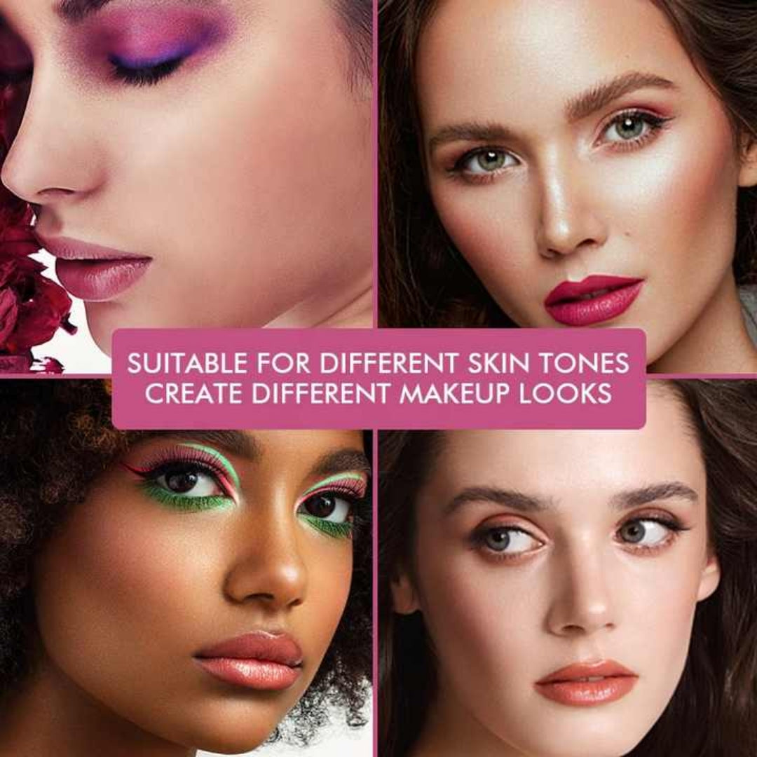 3D Rose Petal Blush Highlighter | Flower Shaped, Vegan, Natural Glow, Long-Lasting, Lightweight, Shimmery