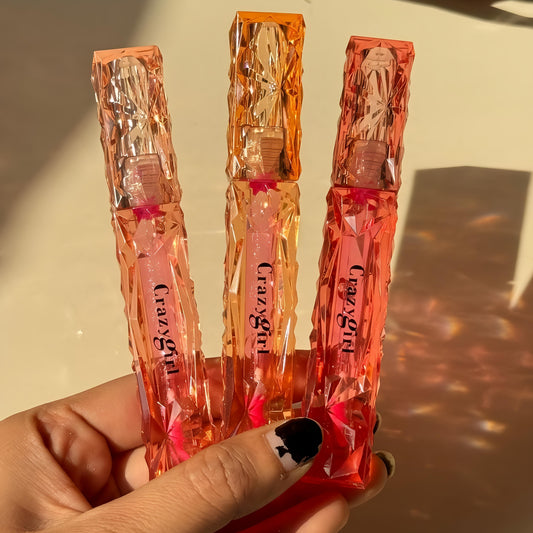 Crystal lip oil