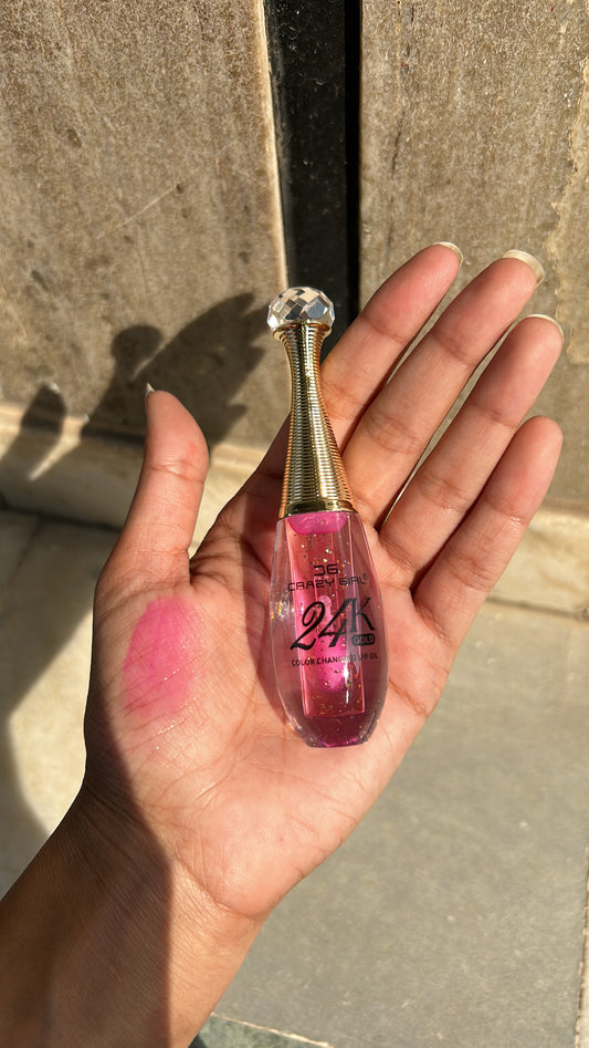 24 k gold lip oil