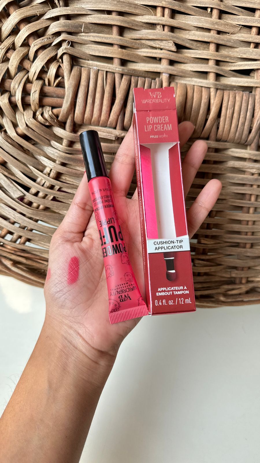 Powder Puff Lippie Lip Cream – Lightweight Matte Lip Color with Cushion Applicator