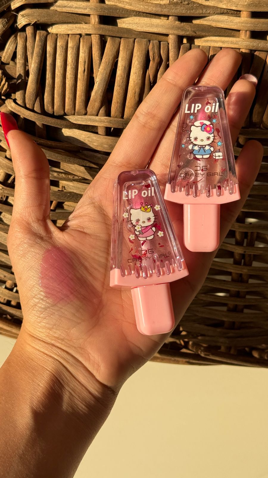 CRAZY GIRL Hello Kitty Kulfi Lip Gloss