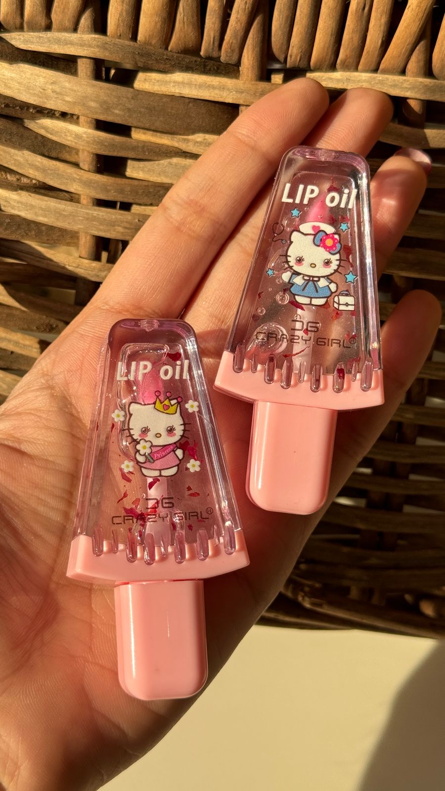 CRAZY GIRL Hello Kitty Kulfi Lip Gloss