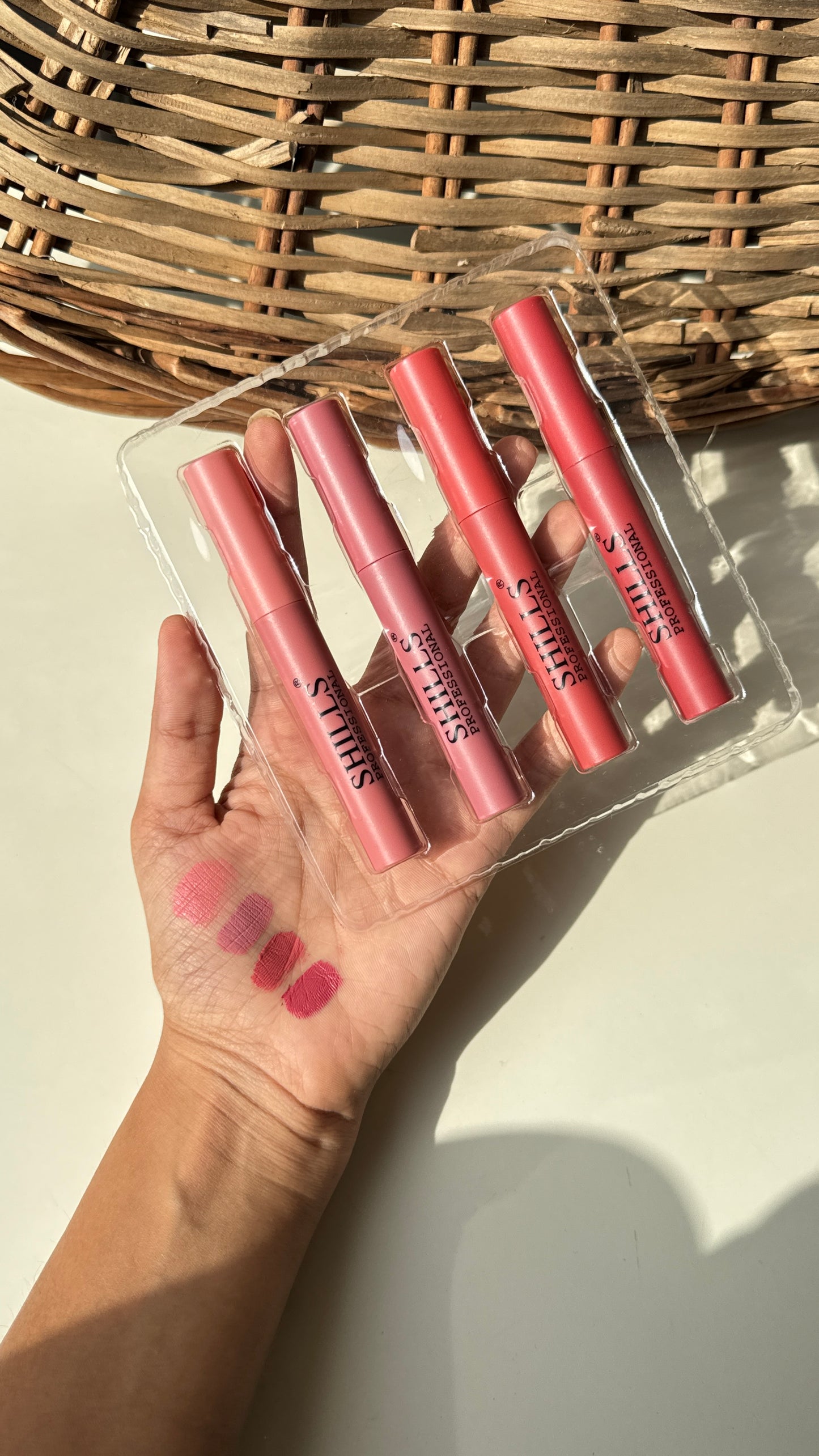 Shills professional matte lipgloss set of 4 -A