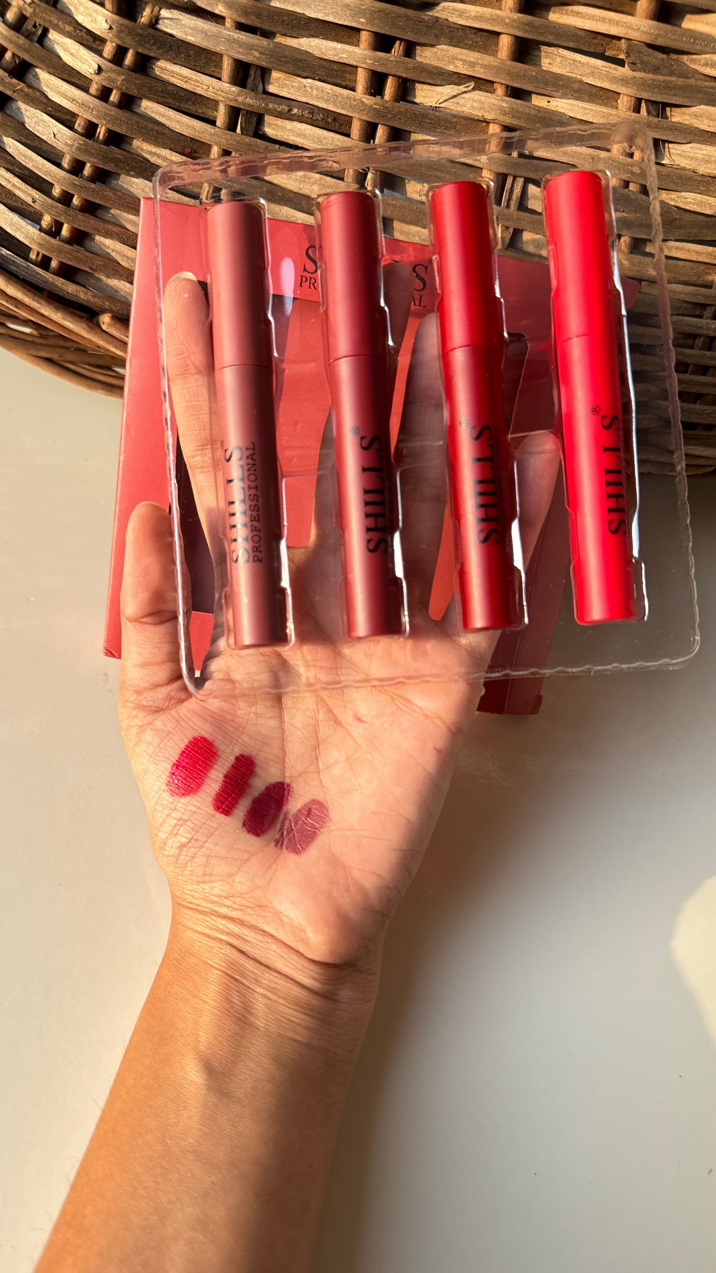 Shills lipstick set of 4