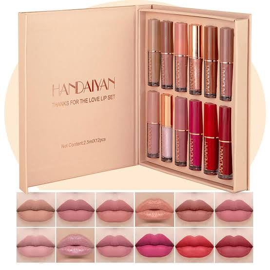 Handaiyan lipstick set of 12