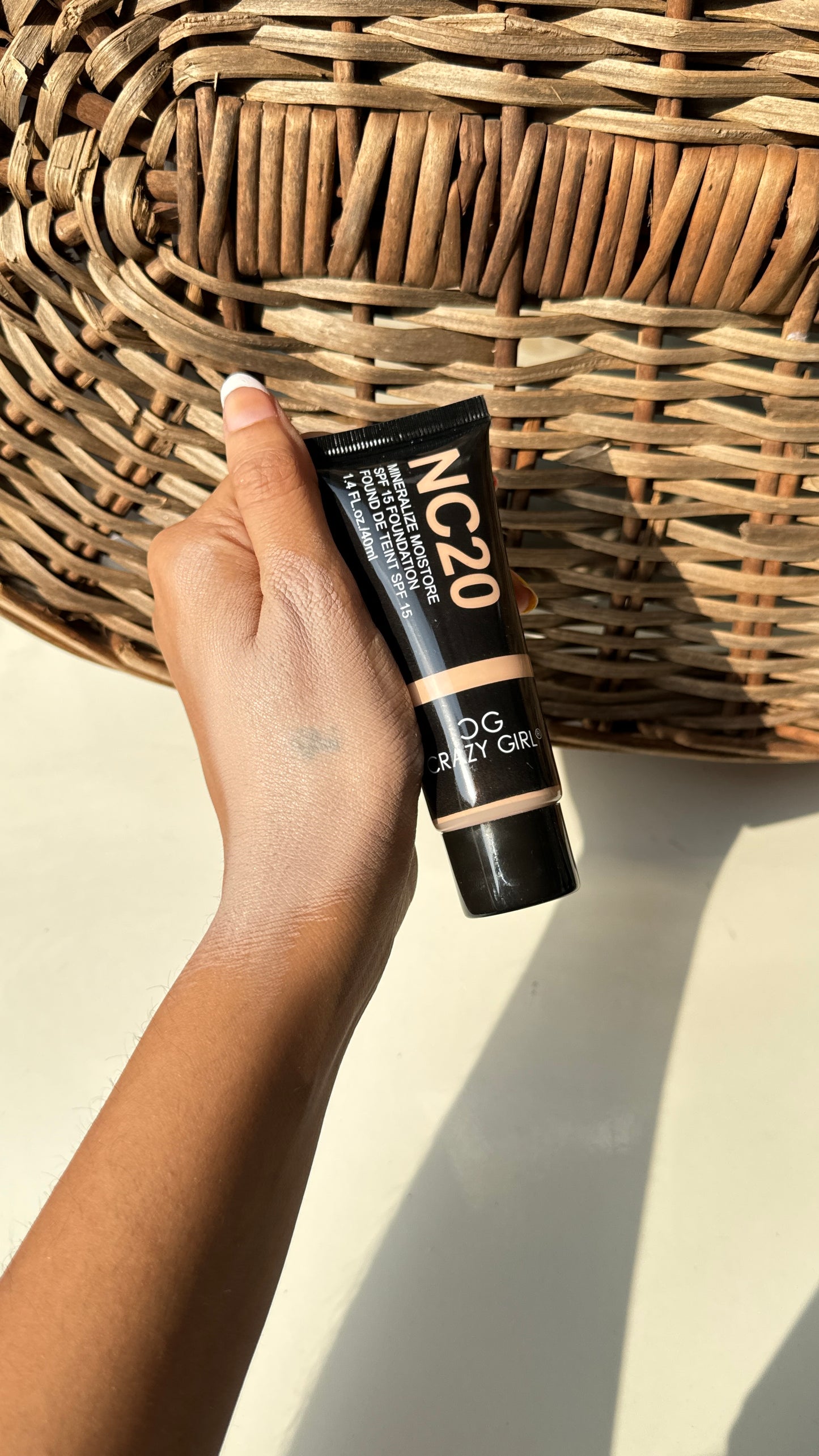 Crazy Girl Nc 20 Face Foundation.