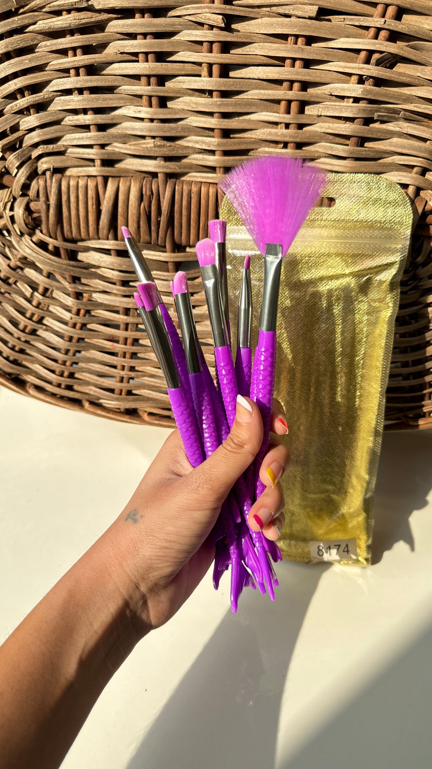 Mermaid Makeup Brush Set of 10