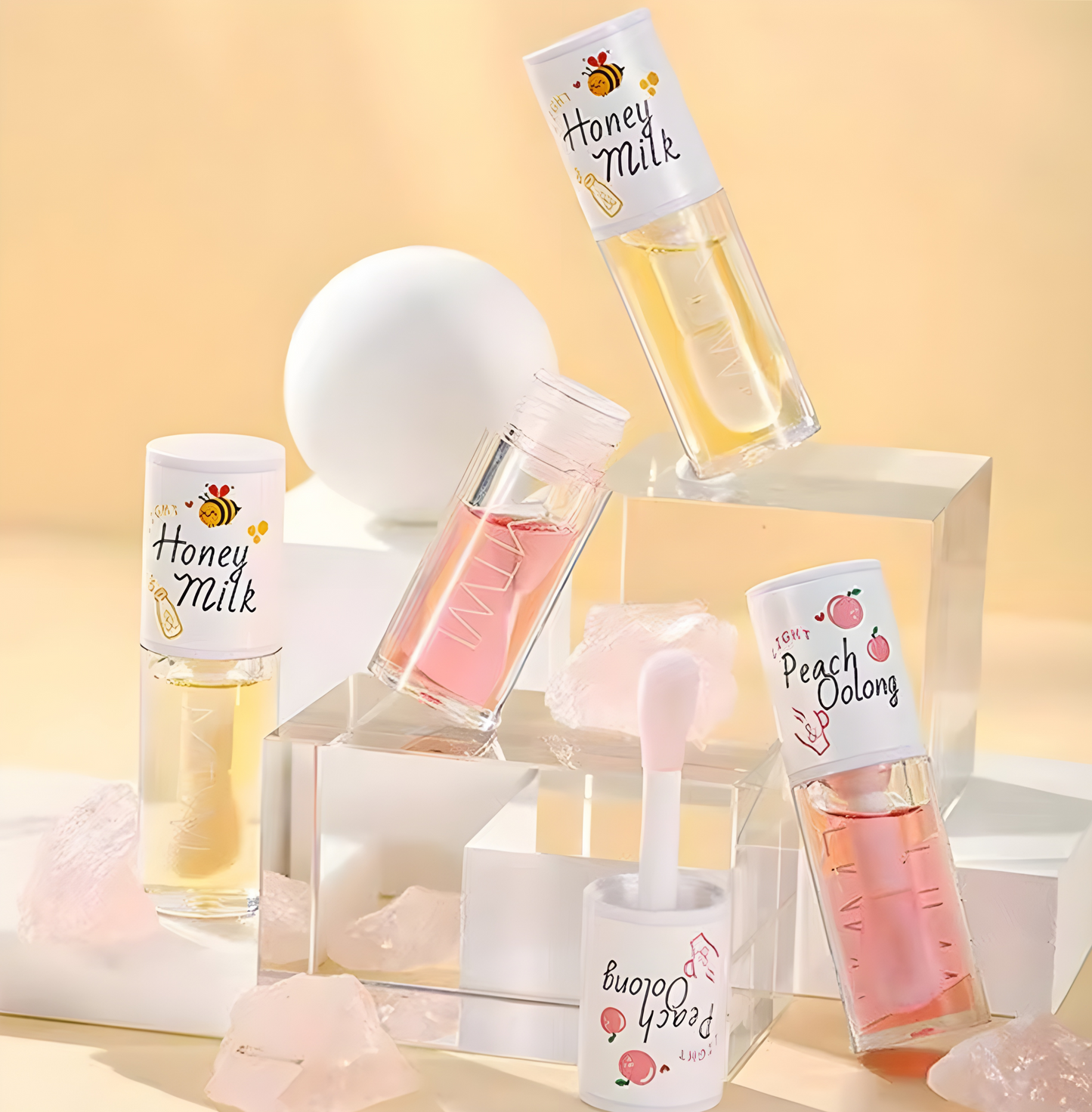 CRAZY GIRL Plumping Lip Gloss Korean