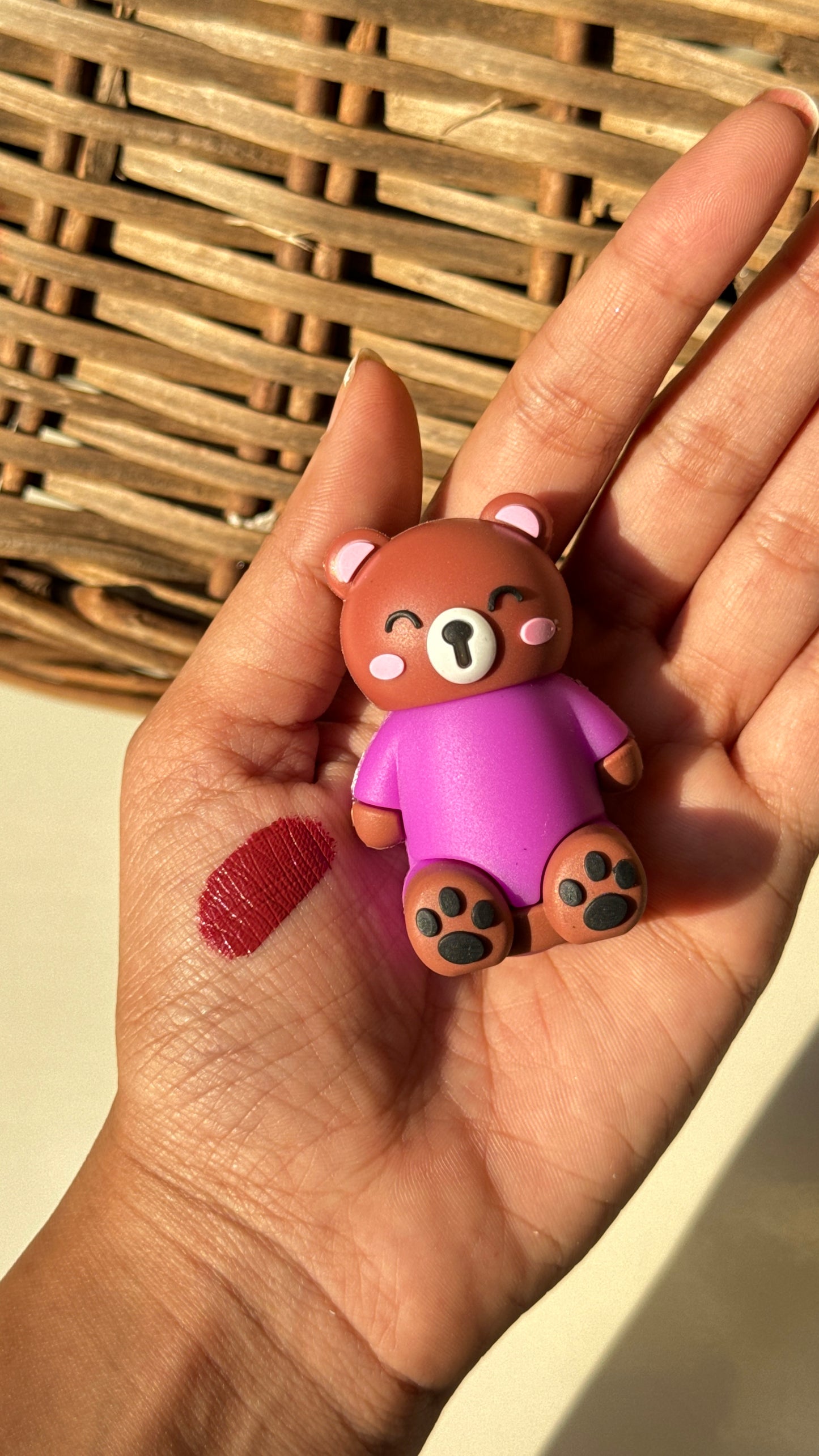 Cute Teddy lipstick