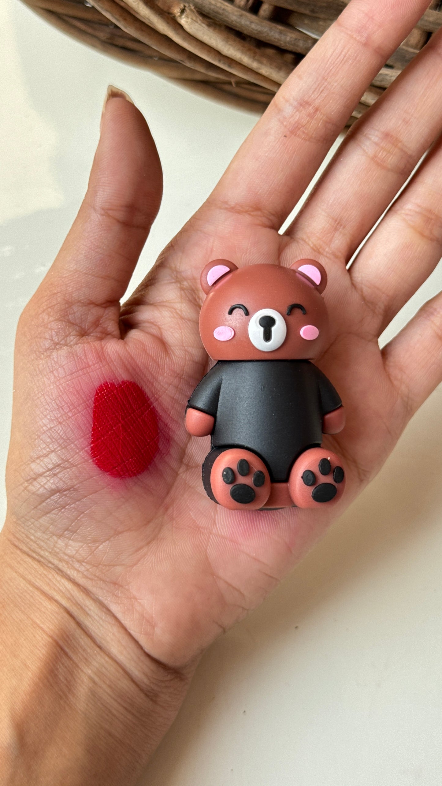 Cute Teddy lipstick