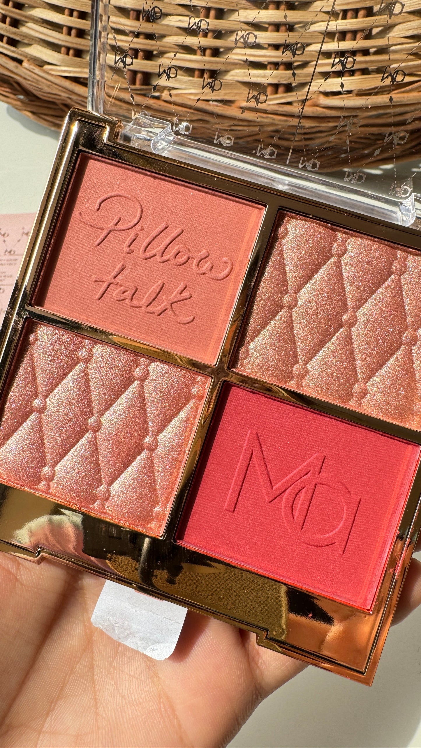 Professional Pillow talk blush palette