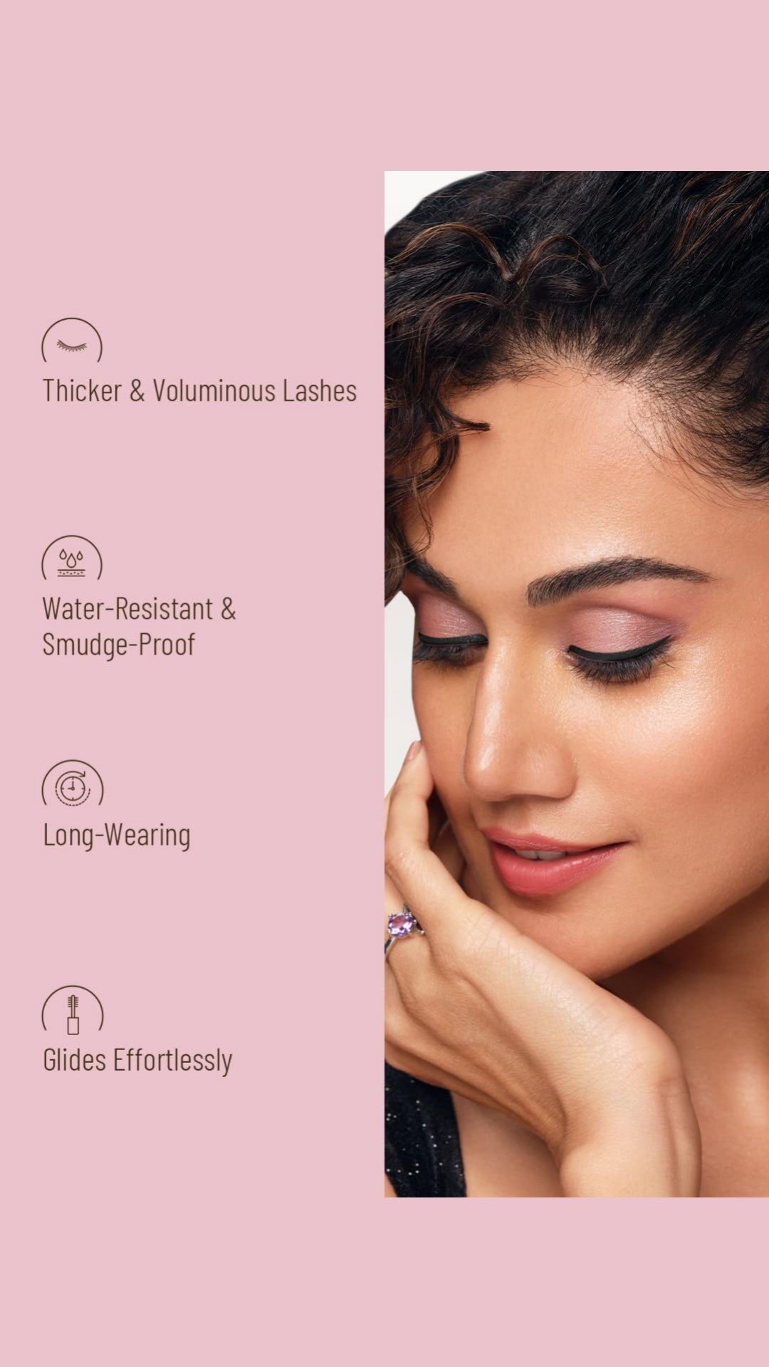 Swiss Beauty Waterproof Smudge-proof Volume Mascara