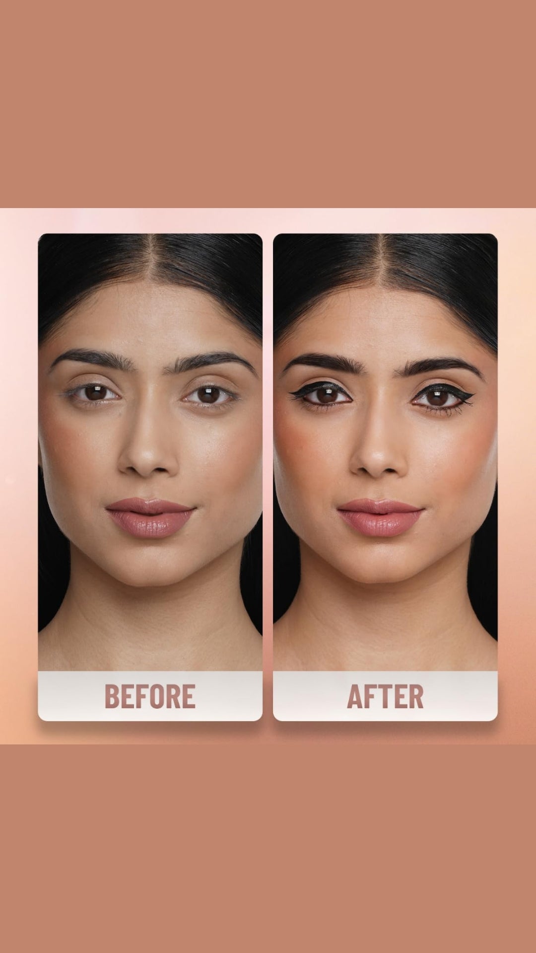 Swiss Beauty Waterproof Eyebrow & Gel Eyeliner 2 In 1 With Brush | Smudge Proof Gel Eyeliner And Eyebrow Definer Pencil Black Color