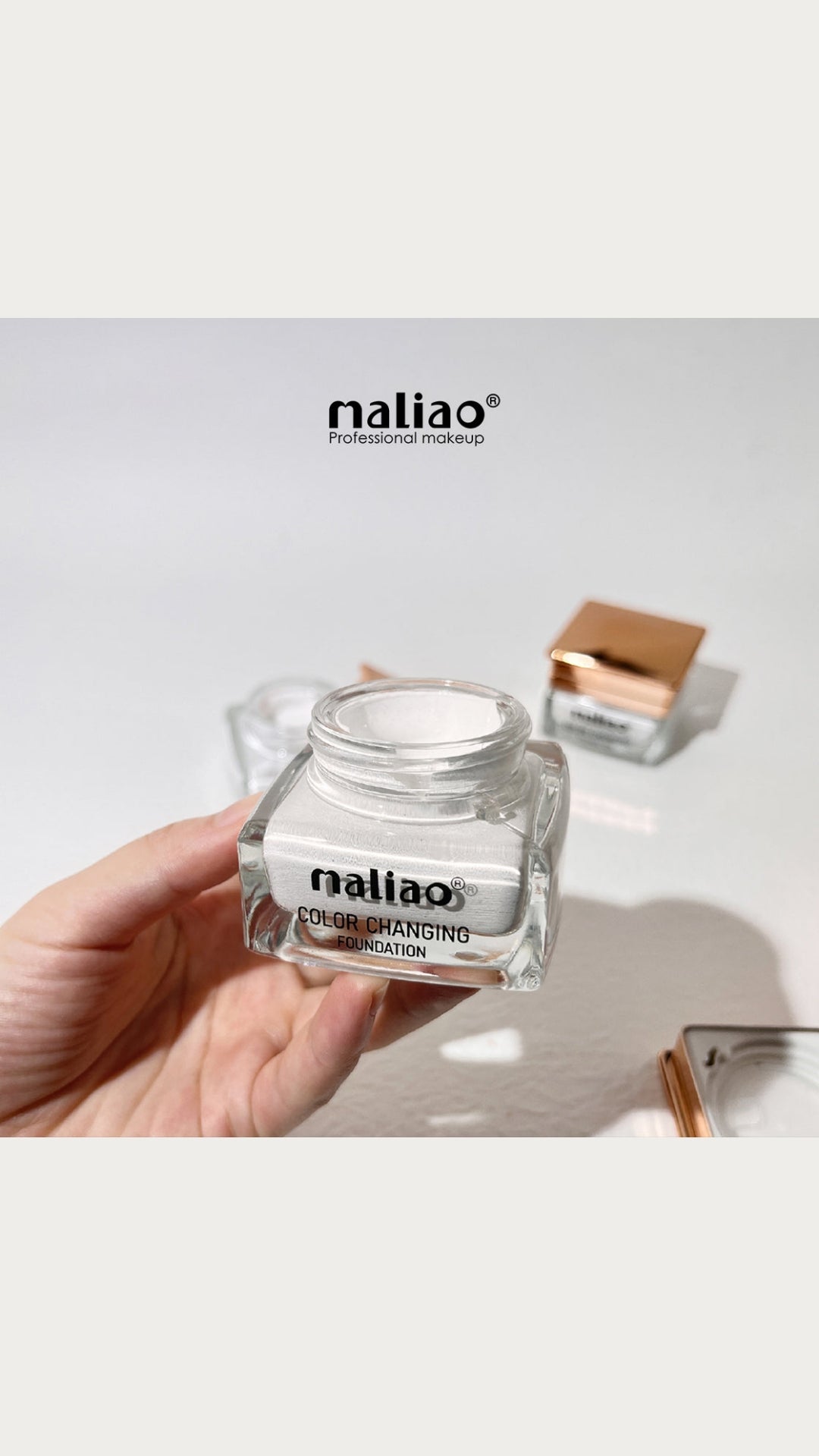 Maliao Colour Changing Waterproof Foundation with Satin Finish - Long-Lasting Beauty