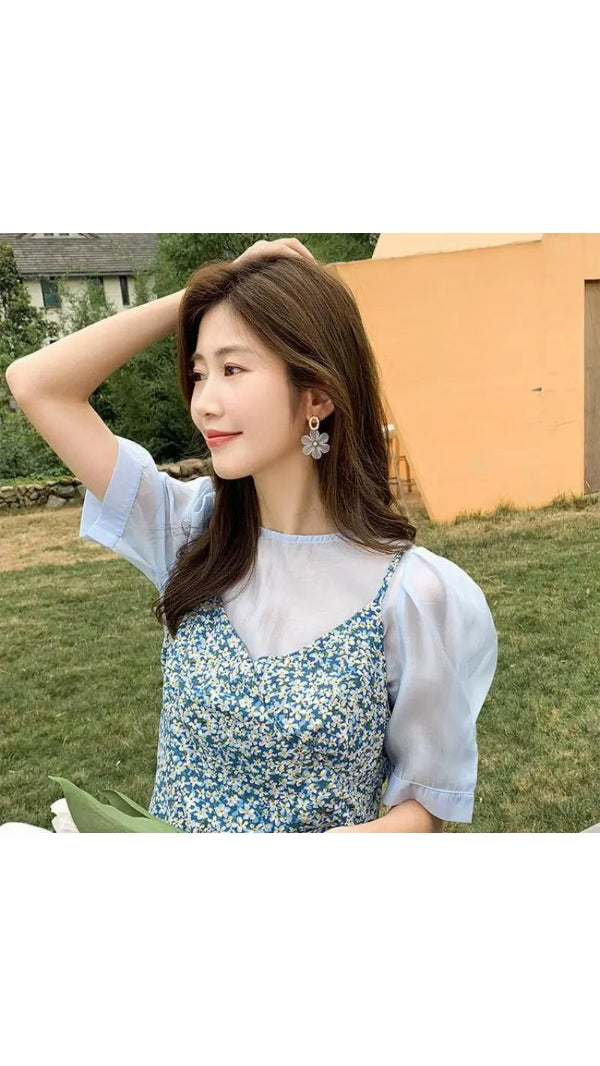 Most Trending Korean Style Flower Earrings for Women