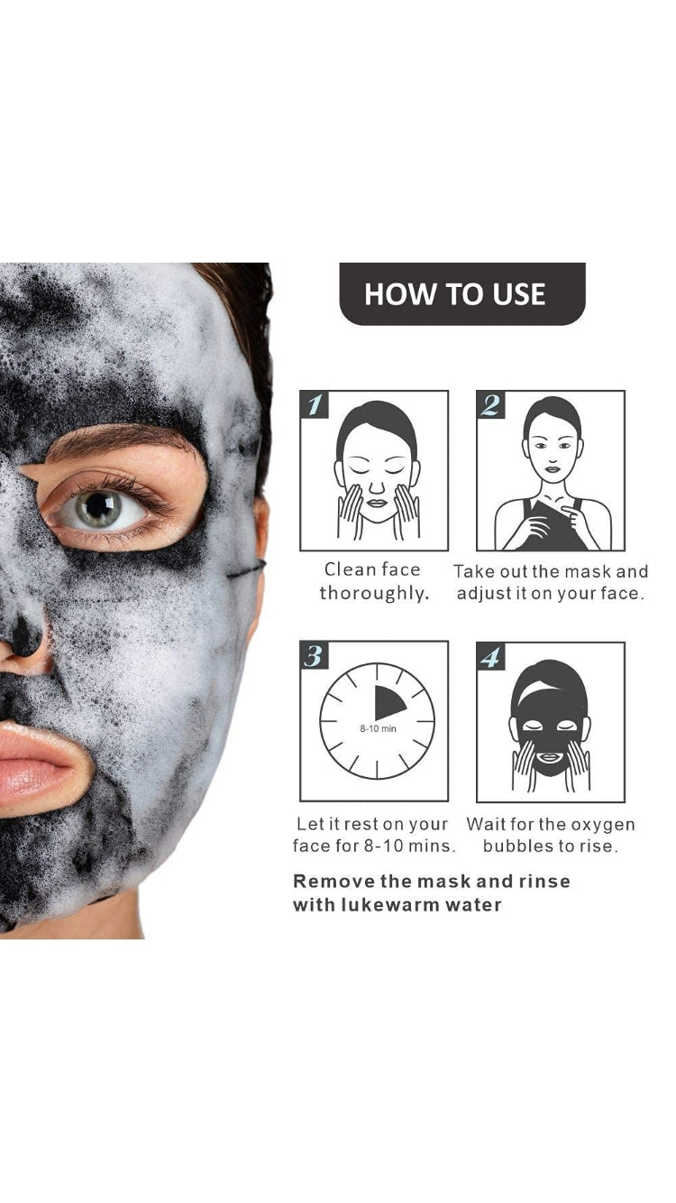 Swiss Beauty Cleansing Active Bubble Mask, 30ml