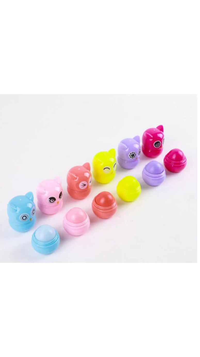 Cute Korean Owl Shaped Lipbalm