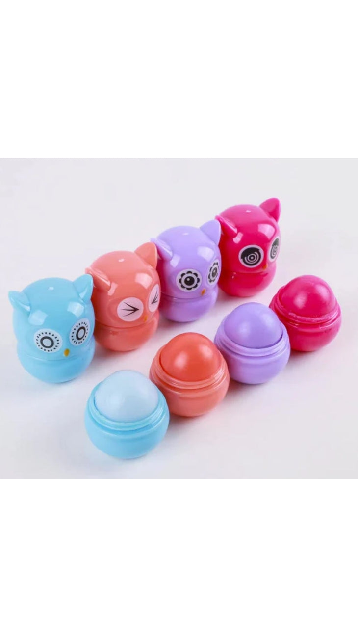 Cute Korean Owl Shaped Lipbalm