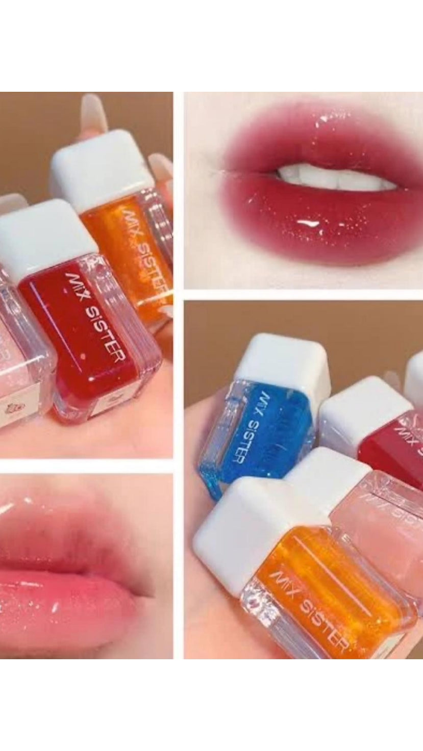 Cute Korean Crazy Girl Lip Oil