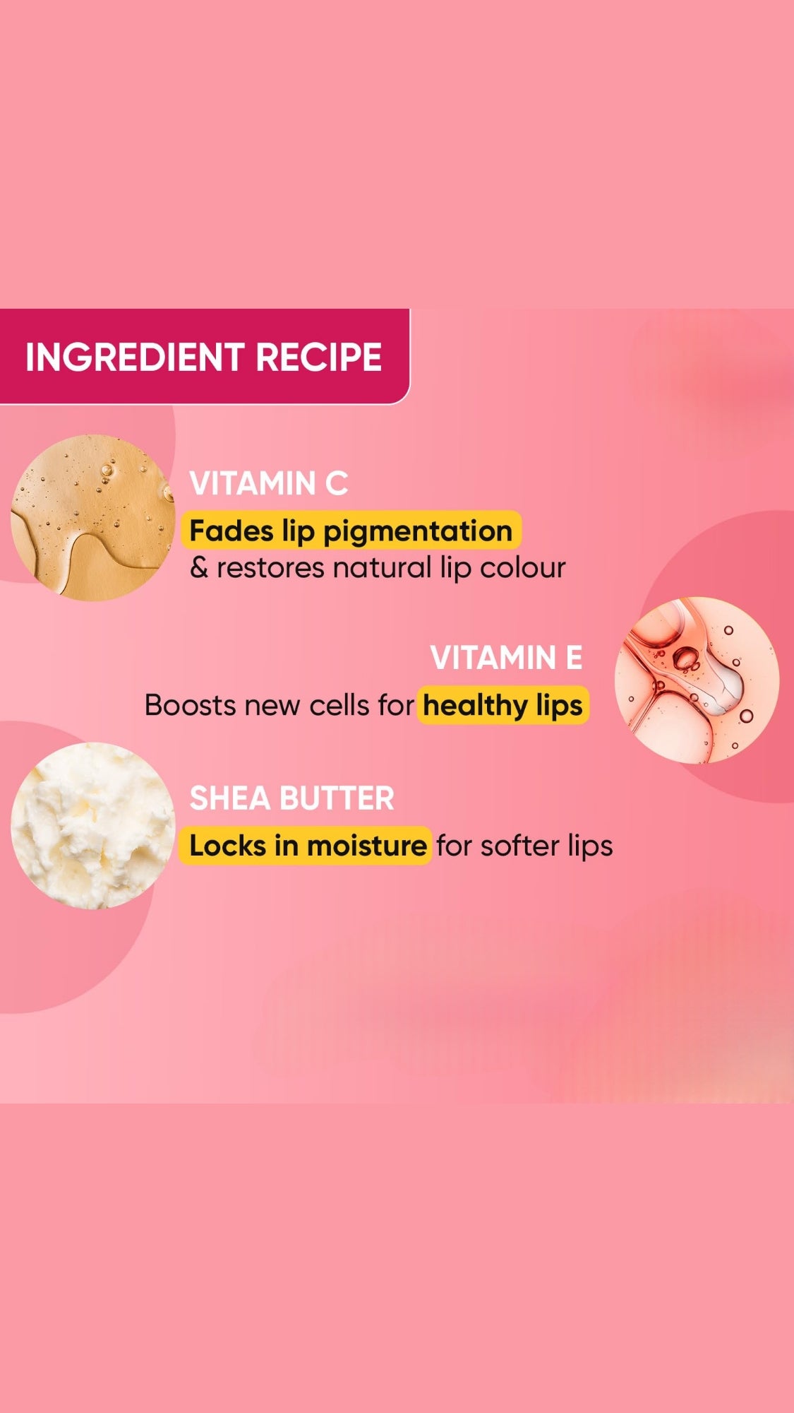 Cute Korean Ice Cream Cone Shaped Lip Balm With Aloevera & Shea Butter