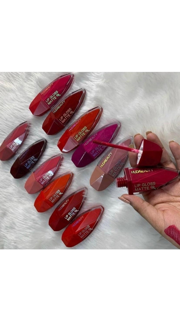 Diamond Shaped Liquid Matte Lipstick Set of 12