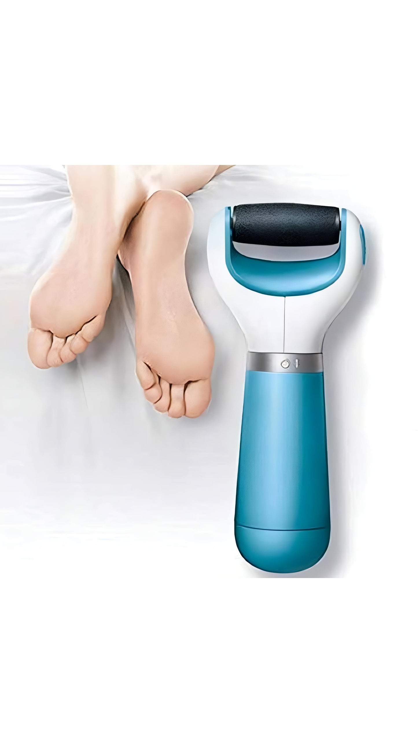 Mini Foot Scrubber for Dead Skin, Callus Remover for Feet, Smooth and Soft Feet, Cracked Heels Remover Rechargeable Battery