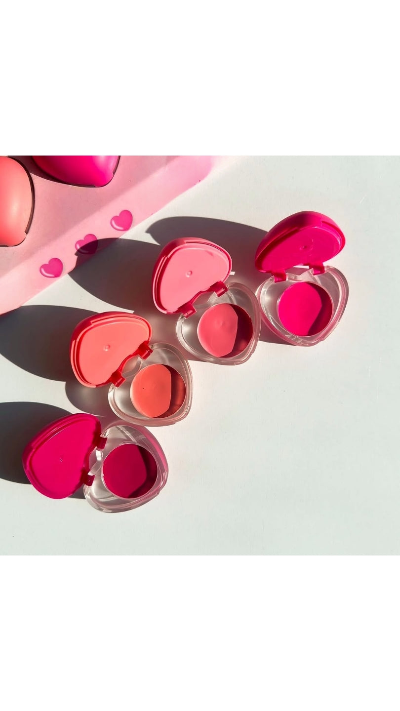 Mocallure Lip Clay Lip Mud Loving Heart Lip & Cheek Cream – Souffle Color Pot