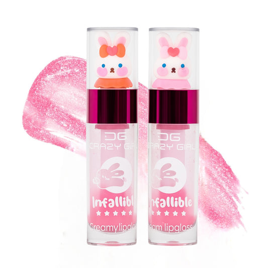 CRAZY GIRL Korean Cute Bunny Lip Gloss
