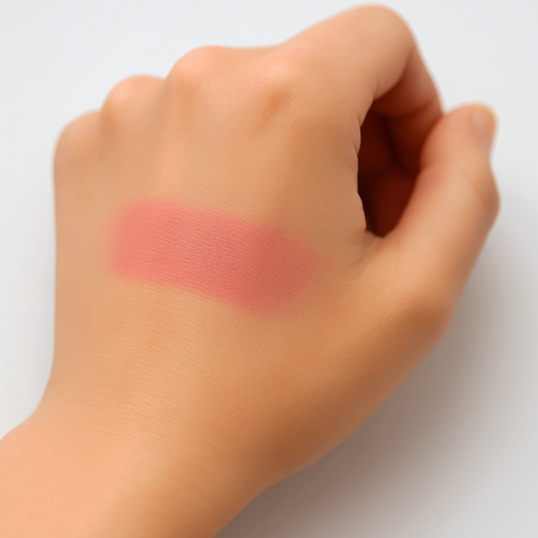 Crazy Girl Souffle Pot Pink Bow Loose Powder Blush