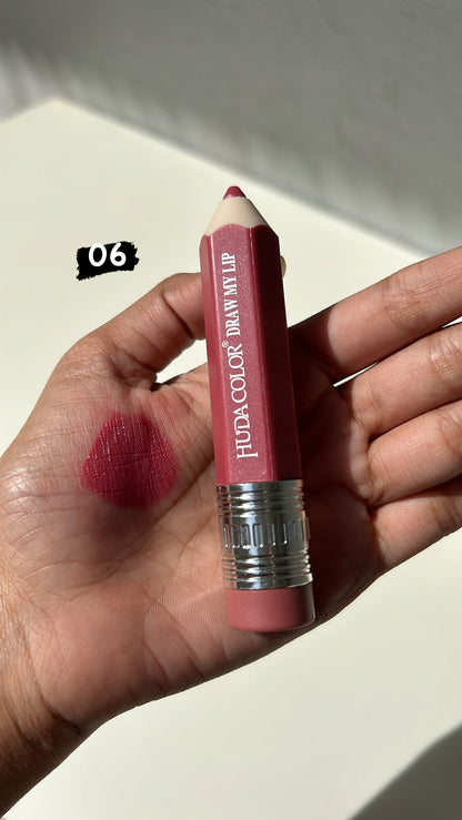 Kawaii pencil liquid lipstick