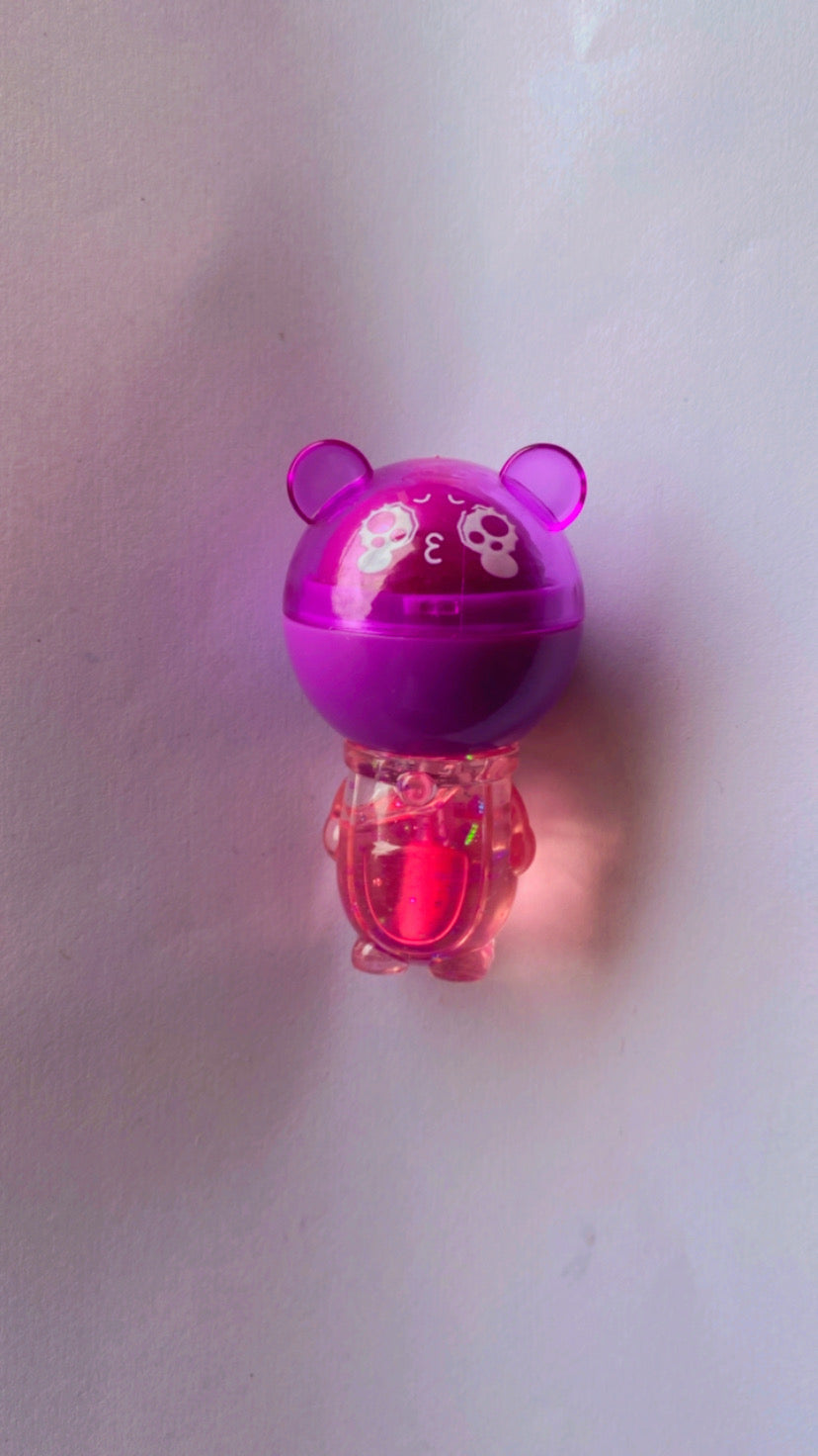 Teddy 2 in 1 lipbalm + lipgloss