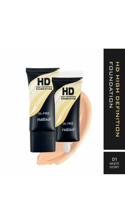 MALIAO HD High Definition Oil-Free Foundation - Flawless Definition, Oil-Free Finish