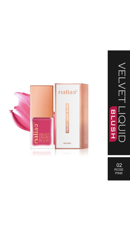 Maliao Velvet Liquid Blush - Radiant Flush of Color for Every Look