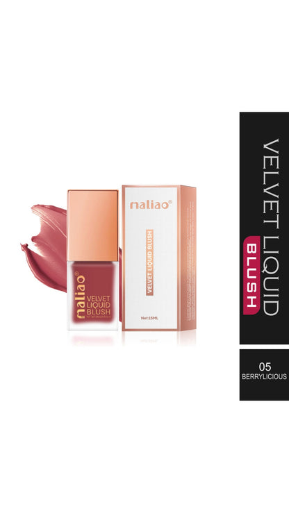 Maliao Velvet Liquid Blush - Radiant Flush of Color for Every Look