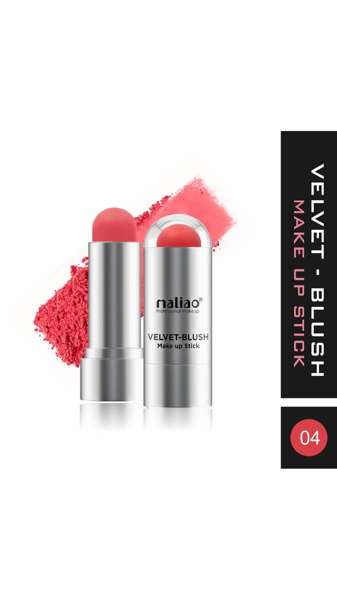 Maliao Velvet Blush Stick - Luxurious Flush for All Skin Types